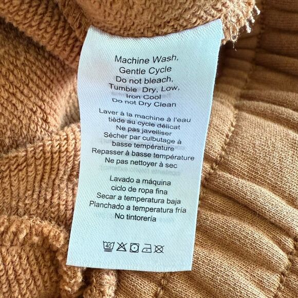 WeWoreWhat Fleece Joggers Sweatpants 100% Cotton Size Medium - Picture 7 of 8